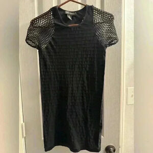 soho Apparel black stretchy mini dress Size S/M